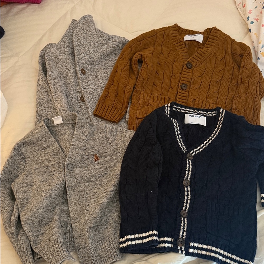 Toddler boy cardigans
